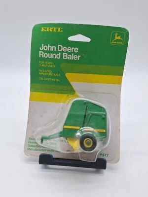 Ertl John Deere 535 Round Baler 1/64 JD-577-7HEO-P - Image 1 of 4
