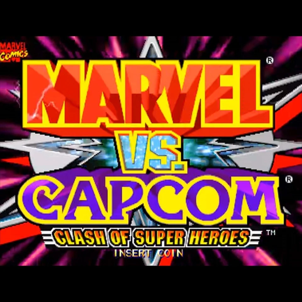 Used Marvel Vs. Capcom Clash of Super Heroes Arcade Game Cartridge Capcom CPS-2 - Image 1 of 1