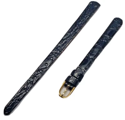 Correa de reloj de cuero de cocodrilo RAYMOND Weil de 7 mm de colección NOS #1 Foto 1 de 2