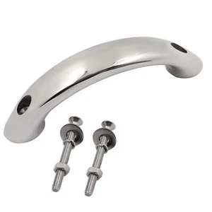 Boat Grab Handle Solid 316 Stainless Steel Marine Grade Heavy Duty 6.5 Inch - Picture 1 of 6