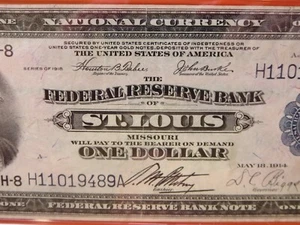 1 dollaro 1918 moneta nazionale - San Luigi 27-090 - Foto 1 di 3