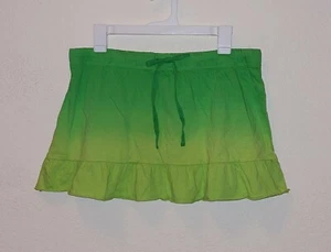 Girl's SO Dip Dye Ombre Skirt Green L - Picture 1 of 7