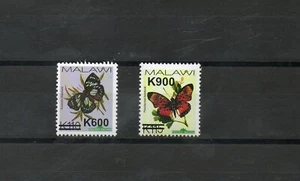 MALAWI, 2020, BUTTERFLIES definitive, O/P K600,K900,big font, 2v. MNH,NEW!! - Picture 1 of 1