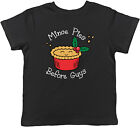Christmas Xmas Kids T-Shirt Funny Mince Pies Before Guys Childrens Boy Girl Gift