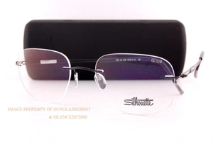 Nuove Montature Occhiali Silhouette TITAN NEXT GENERATION 5521 EQ 9040 Nero - Foto 1 di 5