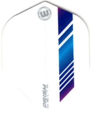 WINMAU PRISM Delta White Dart Flights: 3 per set