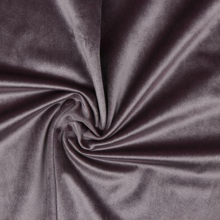Plush Velvet Velour Fabric Material Lilac - Image 1 of 1