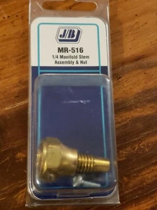 J/B MR-516 1/4 Manifold Stem Assembly & Nut - Picture 1 of 3