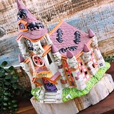 Midwest Cannon Falls Creepy Hollow Bewitching Belfry Ceramic Light Up Building