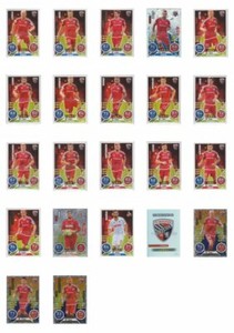 Match Attax 16/17 2017, choose team FC Ingoldstadt 04