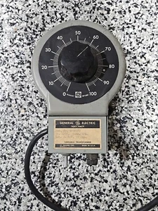 GE 9T92A87 TRASFORMATORE VARIABILE VOLT-PAC 120VAC 0-140V - Foto 1 di 5