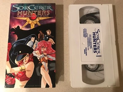 Sorcerer Hunters Vol. 4: Phantoms of Love (VHS, 1998) Dubbed - Image 1 of 3