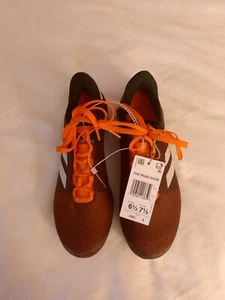 ADIDAS THE ROAD SHOE ORANGE/BLACK CYCLING SHOES SIZE - MEN 6.5/WOMENS 7.5 - NWOB - Picture 1 of 4
