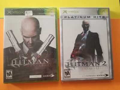 Lot NEW - Hitman Contracts / 2: Silent Assassin - Original Xbox - Free ShipN! - Image 1 of 2