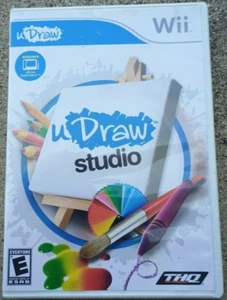 uDraw Studio Wii Spiel (komplett, 2010 Kunst Malvorlagen Malerei) - Bild 1 von 3