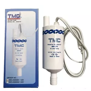 Inline Water Pump 12 Volt 1060 LPH, Camper Trailer Water Delivery Pump TMC New - Picture 1 of 2