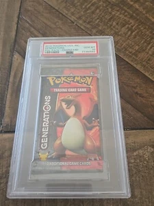 Pokemon Generazioni 2016 Graded Foil Pack CHARIZARD Art PSA 10 GM MINT - Foto 1 di 5