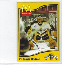 1998-99 Brandon Wheat Kings (WHL) Jamie Hodson (goalie)