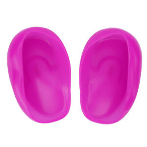 Hair Dye Ear Cover Ear Guards For Salon Home Hairdressing Shower 10pcs FBM