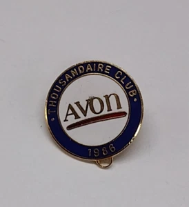 AVON 1986 Thousandaire Club Lapel Tack Pin - Picture 1 of 5