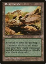 1 x MTG NM Mirage Rocky Tar Pit