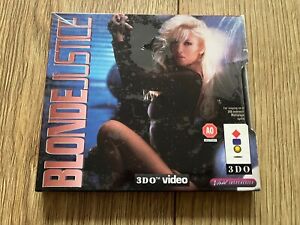 Panasonic 3DO - Blonde Justice - Vivid Interactive - Complete With Outer Sleeve