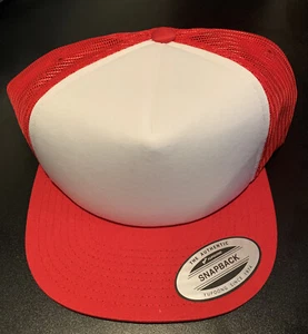 Trucker Hat Mesh Foam Cap Snapback Baseball Caps Adjustable Men Women Hats - Picture 1 of 5