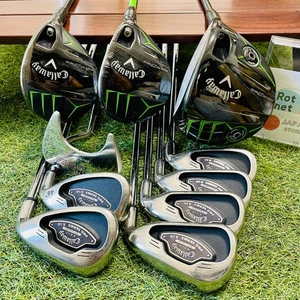 Callaway RAZR Fit X 1w 3w 5w X-16 Iron 56789Pw 10Pcs RH S/SR Flex Golf Japan - Picture 1 of 22