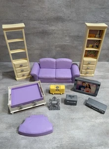 Lotto Barbie vintage 2002 soggiorno in stile soggiorno vari - Foto 1 di 6