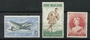 Estampillas del centenario de Nueva Zelanda 1955 SG 749-41 como nuevas nunca montadas MNH NH UMM - Imagen 1 de 2