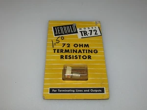 NOS Vintage Jerrold TR-72 72 Ohm Terminating Resistor For Lines Outputs - Picture 1 of 2
