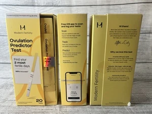 Moderner Fertilität Ovulation Prädiktor Test, EXP 11/26 NEU versiegelt 20 Tests x 2 - Bild 1 von 1