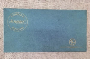 1968 Foreign Edition Edicion Espanola Spanish Scrabble Board Game - Picture 1 of 9