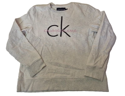 Calvin Klein Jeans Women's Graphic Sweatshirt Long Sleeved Size Medium - Image 1 of 4