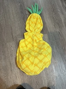 Carters Baby 6-9 month Yellow Pineapple Fruit Halloween Costume Infant Dress Up - Picture 1 of 3