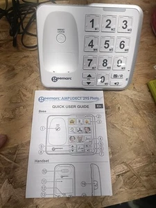 Geemarc Amplidect 295 Photo Téléphone Base Unité Unique - Photo 1/4