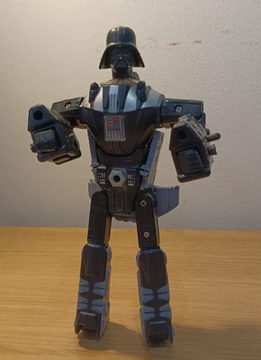 Star Wars Transformers Crossover Darth Vader Advanced Fighter – VGC - Image 1 of 3