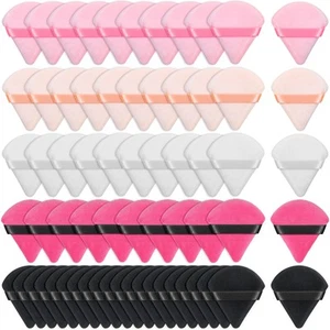 60pcs powder puffs for face powder, Triangle Powder Puff for Setting Powder, ... - Picture 1 of 7