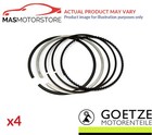 ENGINE PISTON RING SET GOETZE ENGINE 08-435900-00 4PCS STD FOR NISSAN X-TRAIL 2L