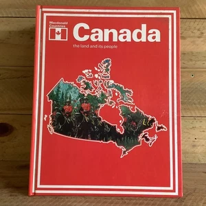 MACDONALD COUNTRIES CANADA - LAND and it's people - HARDCOVER VINTAGE BOOK - Picture 1 of 2
