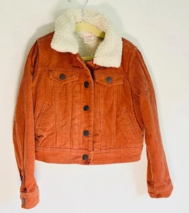 Chaqueta Sherpa Pana Cat & Jack Niñas Talla 6/6X Pequeña Usada en Excelente Condición - Imagen 1 de 3