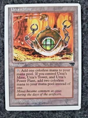 Urza's Mine Sphere Misprint Miscut High and right Chronicles MTG Magic (DS3D1L4) - Image 1 of 4