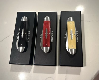 (3)杰克狼刀-网关等端刀套装! 乌木,红骨,米卡达 — 第 1/4 张图片