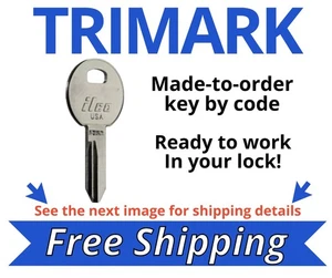 Llave de bloqueo Trimark cámper autocaravana autocaravana llaves precortadas a código 2021 - Imagen 1 de 3