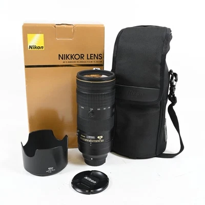 Lente Nikon Nikkor AF-S 70-200 mm f2,8 E FL ED VR #615 Foto 1 de 4