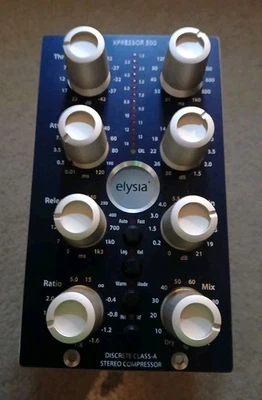 Elysia Xpressor. 500 Series Solid State Bus Compressor. Near Mint Condition. - Image 1 of 3
