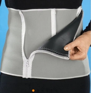 Curve Adjustable Zippered Shapewear Wrap and Back Support Unisex TF - Picture 1 of 8