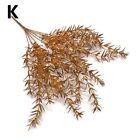 Artificial Plant Gold Silver Christmas Ornament Wedding Fake Plants Flower...