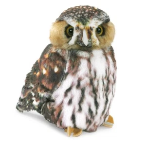 NEW PLUSH SOFT TOY Folkmanis 3195 Pygmy Owl Hand Puppet - Picture 1 of 4