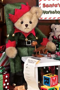 16" JINGLE TOES*Bearington Stuff Teddy Bear*NEW*NWT*Christmas*ELF*173239 - Foto 1 di 1